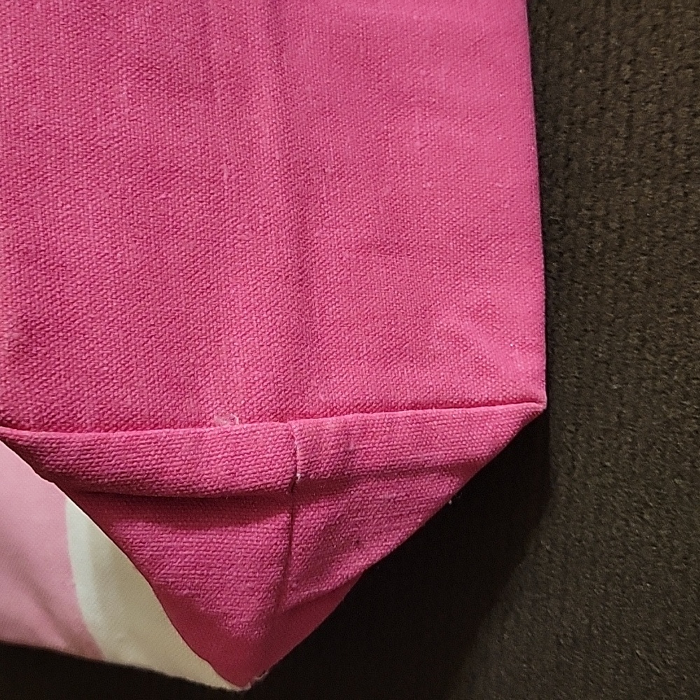 Cupcakes and Cartwheels Good Vibes Only Pink & White  Thermal Lunch Tote - Picture 6 of 14